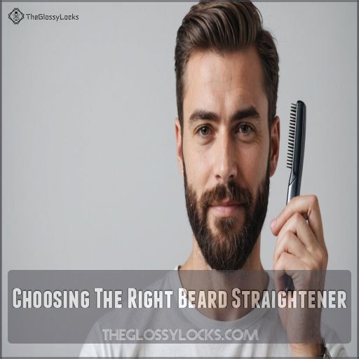 Choosing The Right Beard Straightener