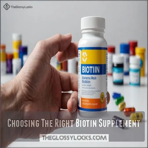 Choosing The Right Biotin Supplement