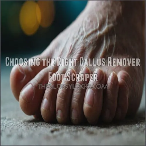 Choosing the Right Callus Remover Foot Scraper