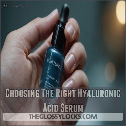 Choosing The Right Hyaluronic Acid Serum