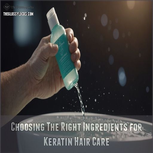 Choosing The Right Ingredients for Keratin Hair Care