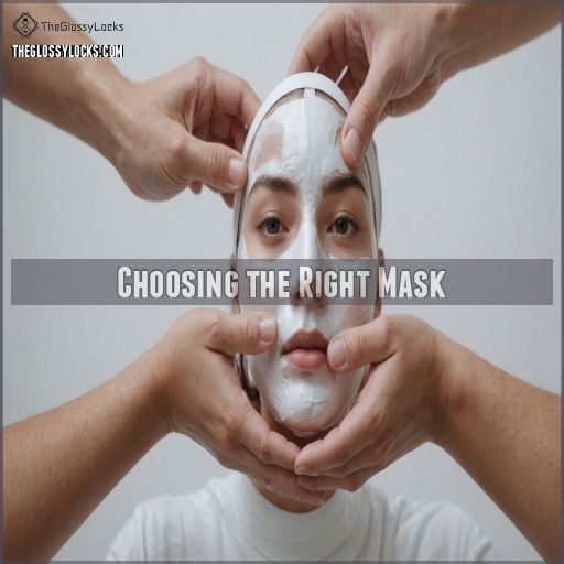 Choosing the Right Mask Choosing the Right Mask