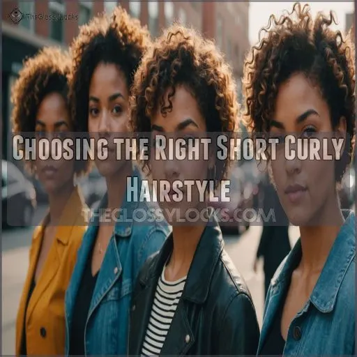 Choosing the Right Short Curly Hairstyle