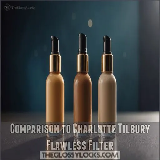 Comparison to Charlotte Tilbury Flawless Filter