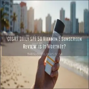 cosrx daily spf 50 vitamin e sunscreen review