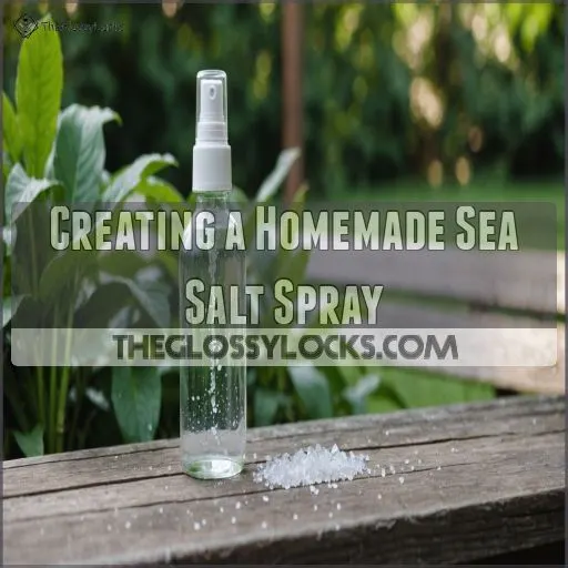 Creating a Homemade Sea Salt Spray