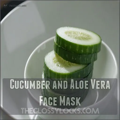 Cucumber and Aloe Vera Face Mask