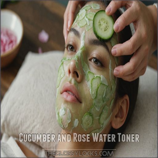 Cucumber and Rose Water Toner