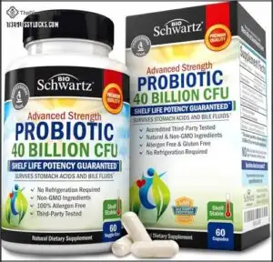 Daily Probiotic Supplement with 40 B00SGF5N1M