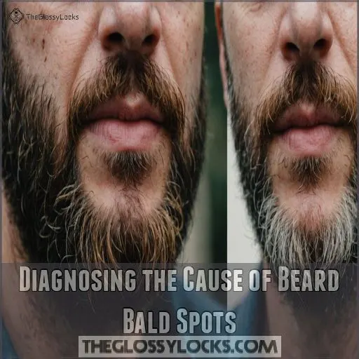 Diagnosing the Cause of Beard Bald Spots