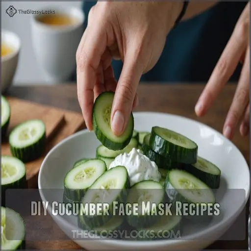 DIY Cucumber Face Mask Recipes