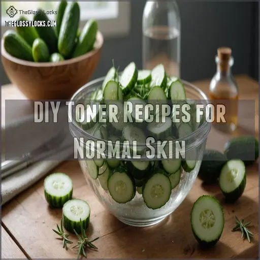 DIY Toner Recipes for Normal Skin