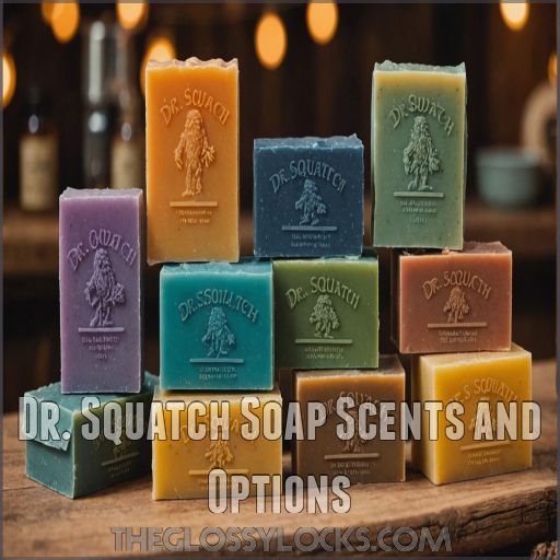 Dr. Squatch Soap Scents and Options