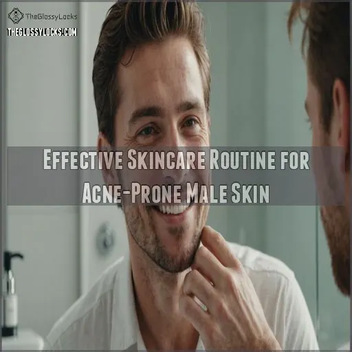 Effective Skincare Routine for Acne-Prone Male Skin