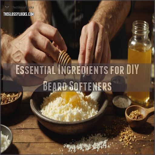 Essential Ingredients for DIY Beard Softeners