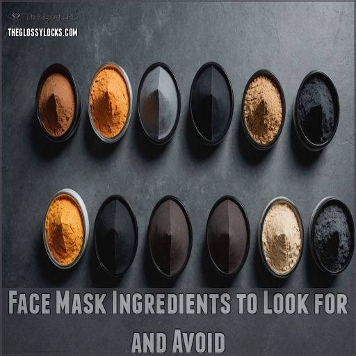 Face Mask Ingredients to Look for and Avoid