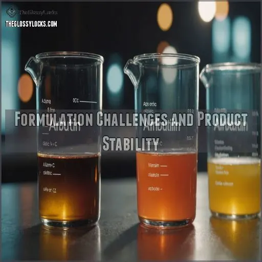 Formulation Challenges and Product Stability