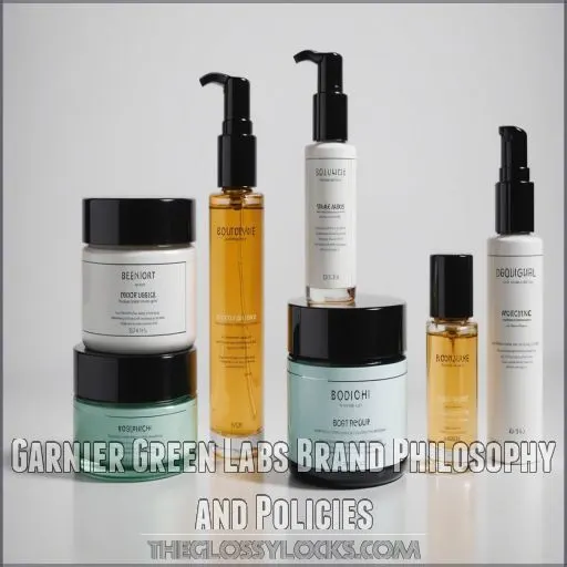 Garnier Green Labs Brand Philosophy and Policies