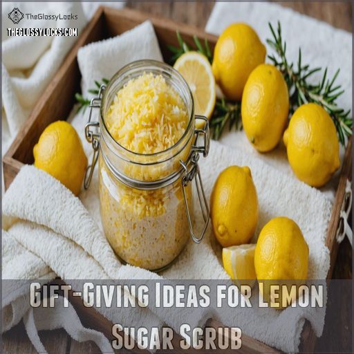 Gift-Giving Ideas for Lemon Sugar Scrub