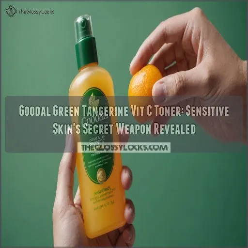 goodal green tangerine vit c toner sensitive skin review