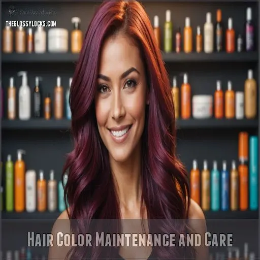 Hair Color Maintenance and Care