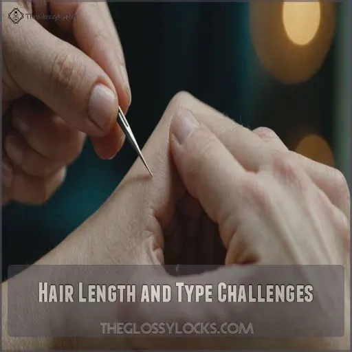 Hair Length and Type Challenges