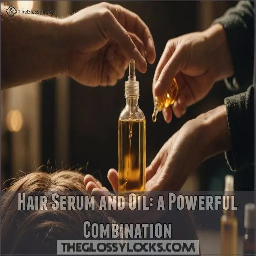 Hair Serum and Oil: a Powerful Combination