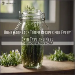 homemade face toner recipes