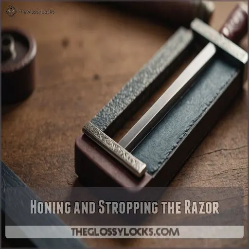 Honing and Stropping the Razor