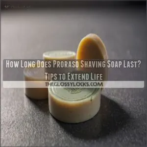 how long does proraso shaving soap last