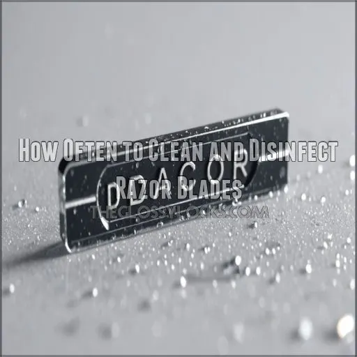 How Often to Clean and Disinfect Razor Blades