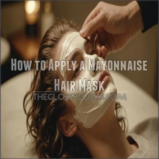 How to Apply a Mayonnaise Hair Mask