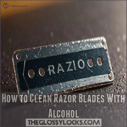 How to Clean Razor Blades With Alcohol