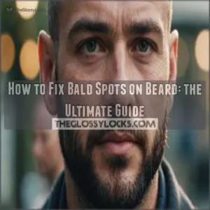 how to fix bald spots on beard