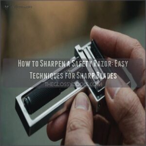 how to sharpen a safety razor