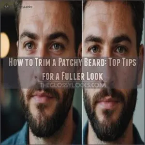 how to trim a patchy beard