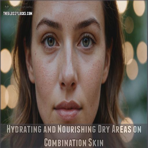 Hydrating and Nourishing Dry Areas on Combination Skin