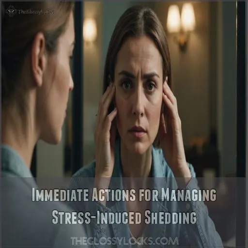 Immediate Actions for Managing Stress-Induced Shedding