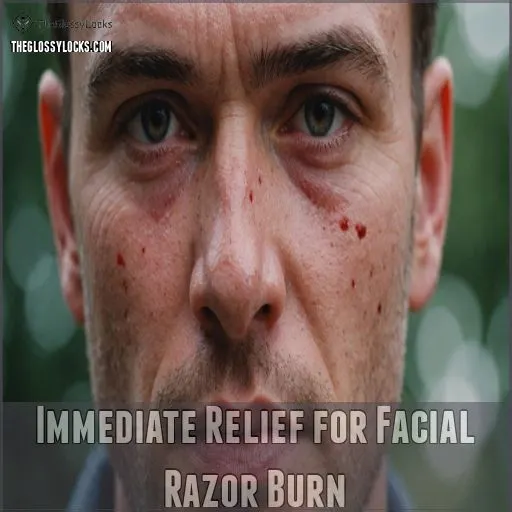 Immediate Relief for Facial Razor Burn