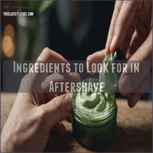 Ingredients to Look for in Aftershave