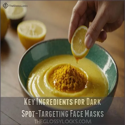 Key Ingredients for Dark Spot-Targeting Face Masks