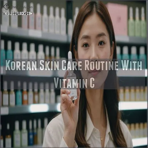 Korean Skin Care Routine With Vitamin C