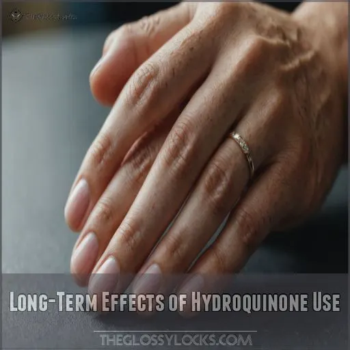 Long-Term Effects of Hydroquinone Use