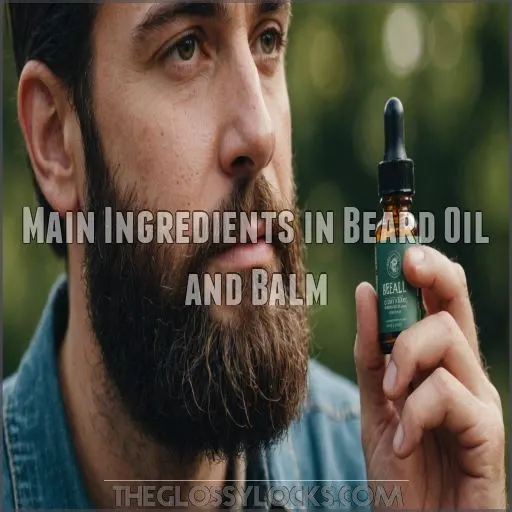 Main Ingredients in Beard Oil and Balm