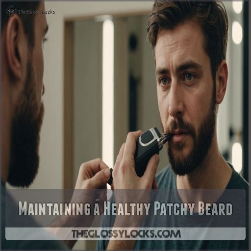 Maintaining a Healthy Patchy Beard