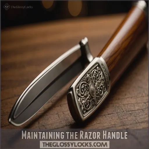 Maintaining the Razor Handle