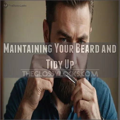 Maintaining Your Beard and Tidy Up