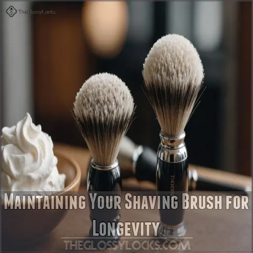 Maintaining Your Shaving Brush for Longevity