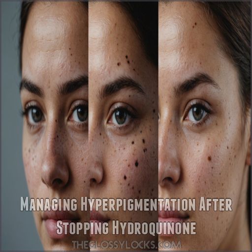 Managing Hyperpigmentation After Stopping Hydroquinone