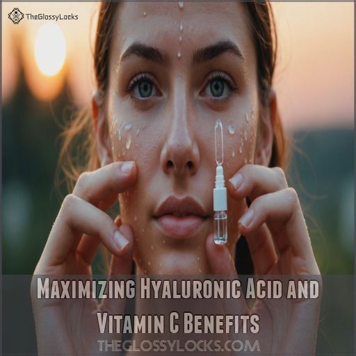 Maximizing Hyaluronic Acid and Vitamin C Benefits